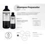 Évallos Profissional Shampoo Antiresiduo Detox + Matizador Pérola Sem Limite 2x400ml