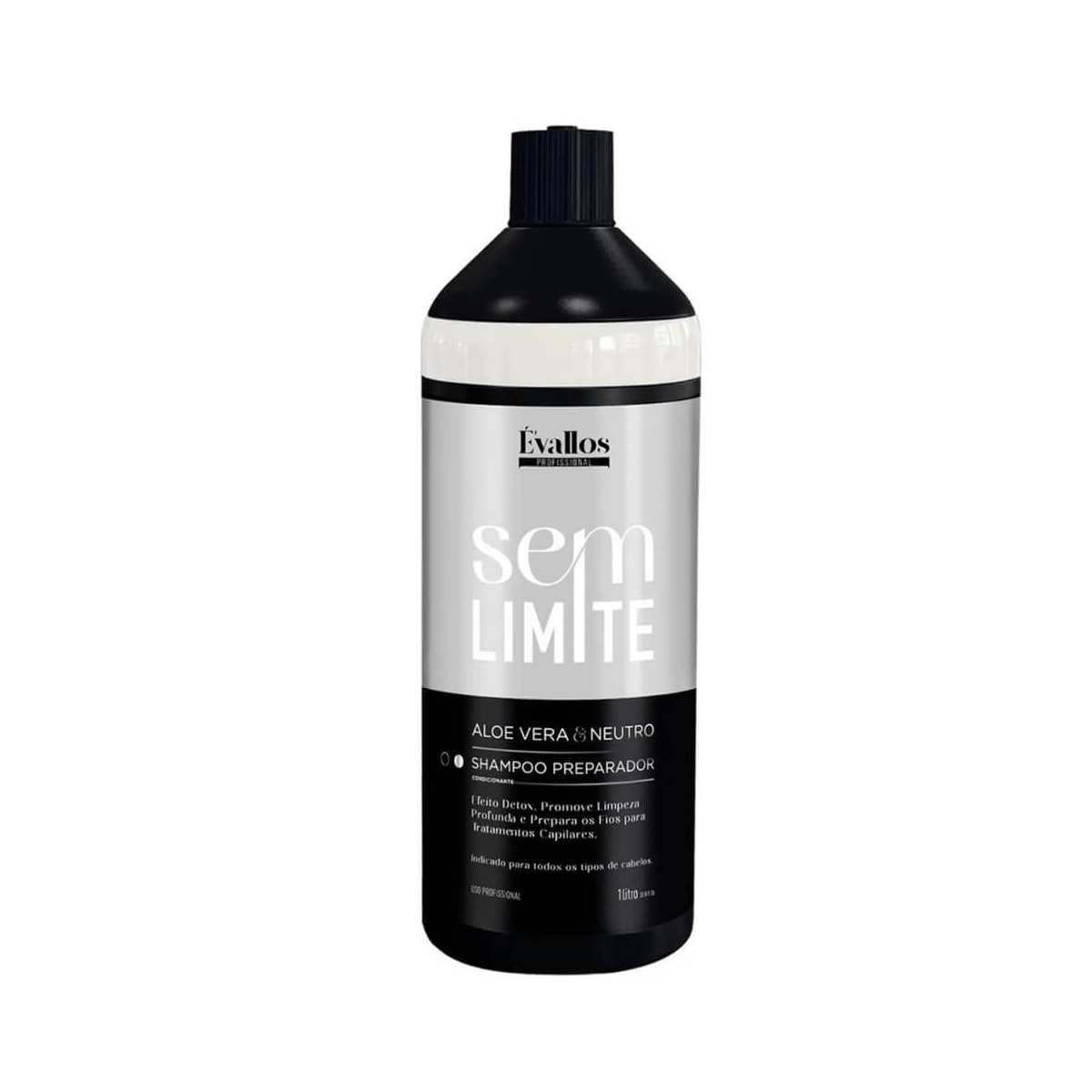 Évallos Profissional Shampoo Antirresíduos Detox 1000ml Évallos Profissional Shampoo Antirresíduos Detox 1000ml