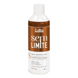 Évallos Profissional Shampoo Manutenção Sem Limite 400ml Évallos Profissional Shampoo Manutenção Sem Limite 400ml