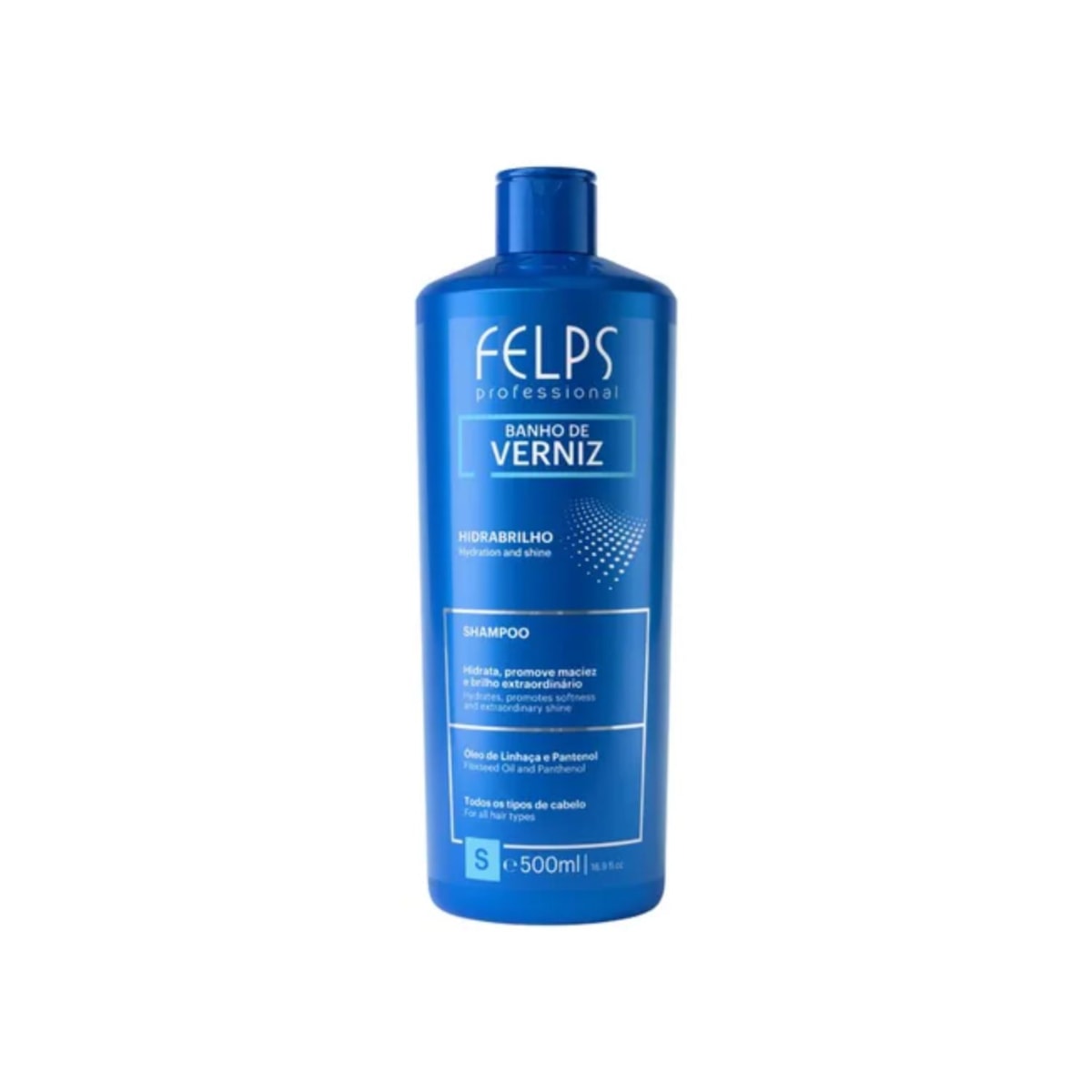 Felps Banho de Verniz Shampoo Brilho Intenso 500 ml Felps Banho de Verniz Shampoo Brilho Intenso 500 ml