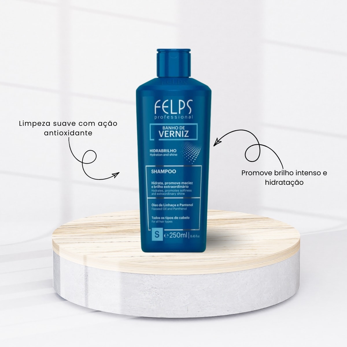 Felps Professional Banho de Verniz Shampoo 250ml