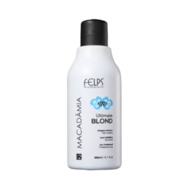 Felps Professional Macadâmia Ultimate Blonde Selagem Térmica 300ml Felps Professional Macadâmia Ultimate Blonde Selagem Térmica 300ml