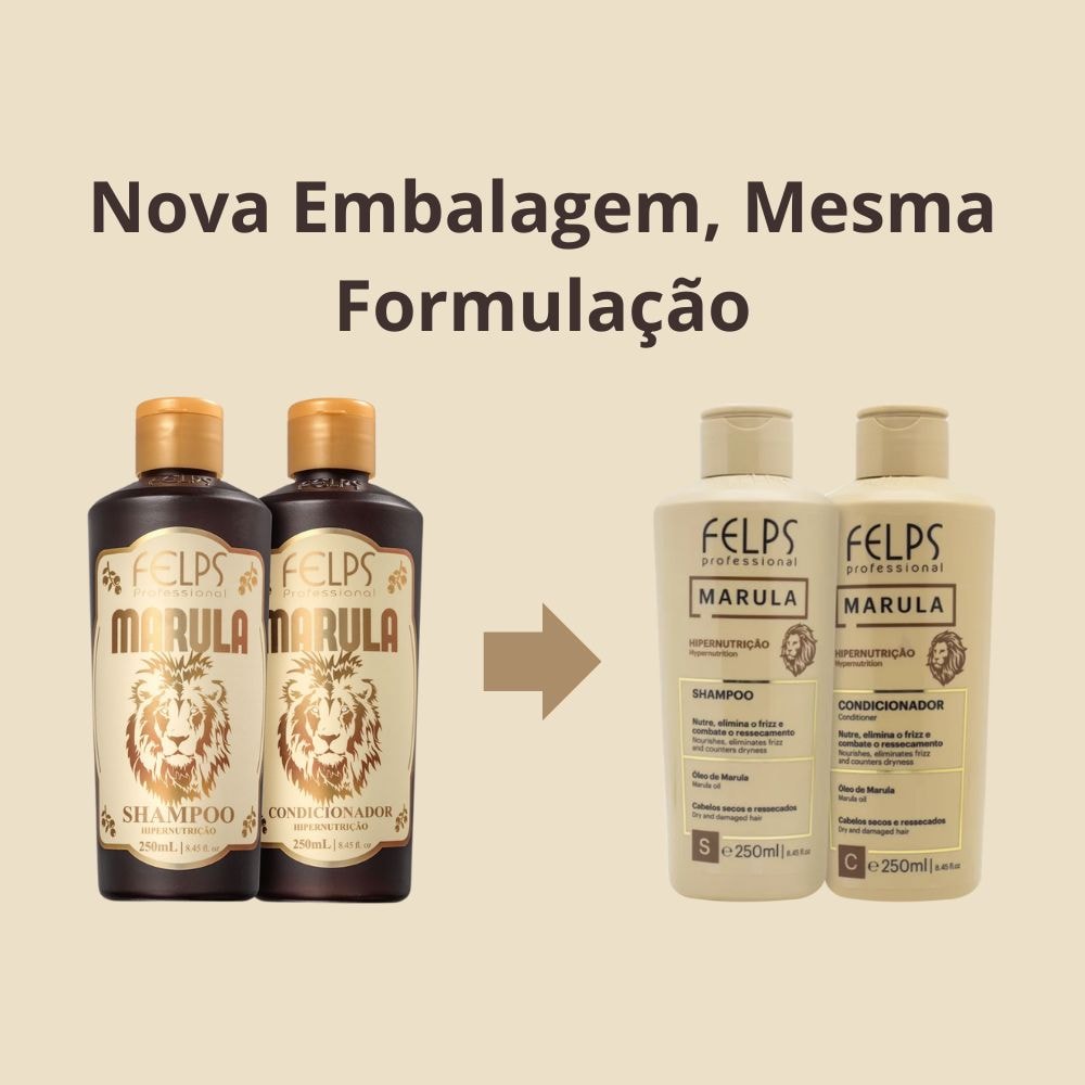 Felps Professional Marula Shampoo + Condicionador