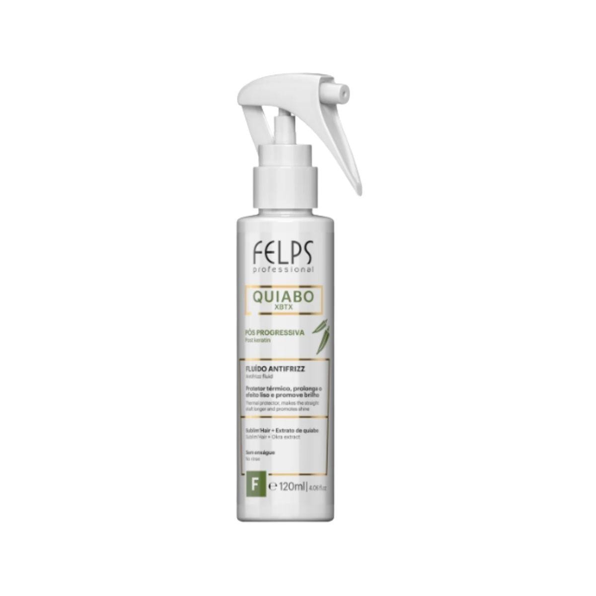 Felps Professional Quiabo XBTX Fluido Antifrizz 120ml Felps Professional Quiabo XBTX Fluido Antifrizz 120ml