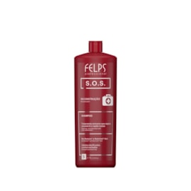 Felps Professional S.O.S Recosntrução Shampoo 1L Felps Professional S.O.S Recosntrução Shampoo 1L
