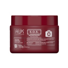 Felps Professional S.O.S Tratamento Máscara de Reconstrução 300g Felps Professional S.O.S Tratamento Máscara de Reconstrução 300g