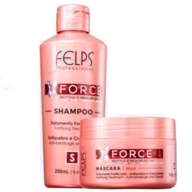 Felps Profissional XForce Shampoo 250ml + Máscara 300g Felps Profissional XForce Shampoo 250ml + Máscara 300g