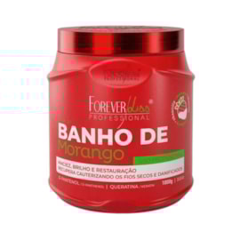 Forever Liss Banho de Morango Máscara 1000g Forever Liss Banho de Morango Máscara 1000g