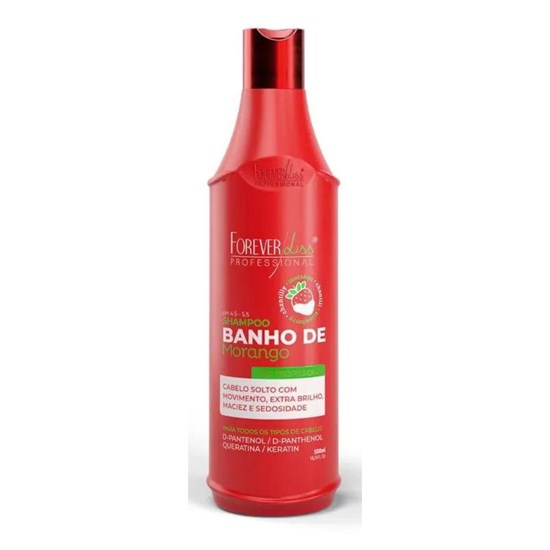 Forever Liss Banho de Morango Shampoo 500ml