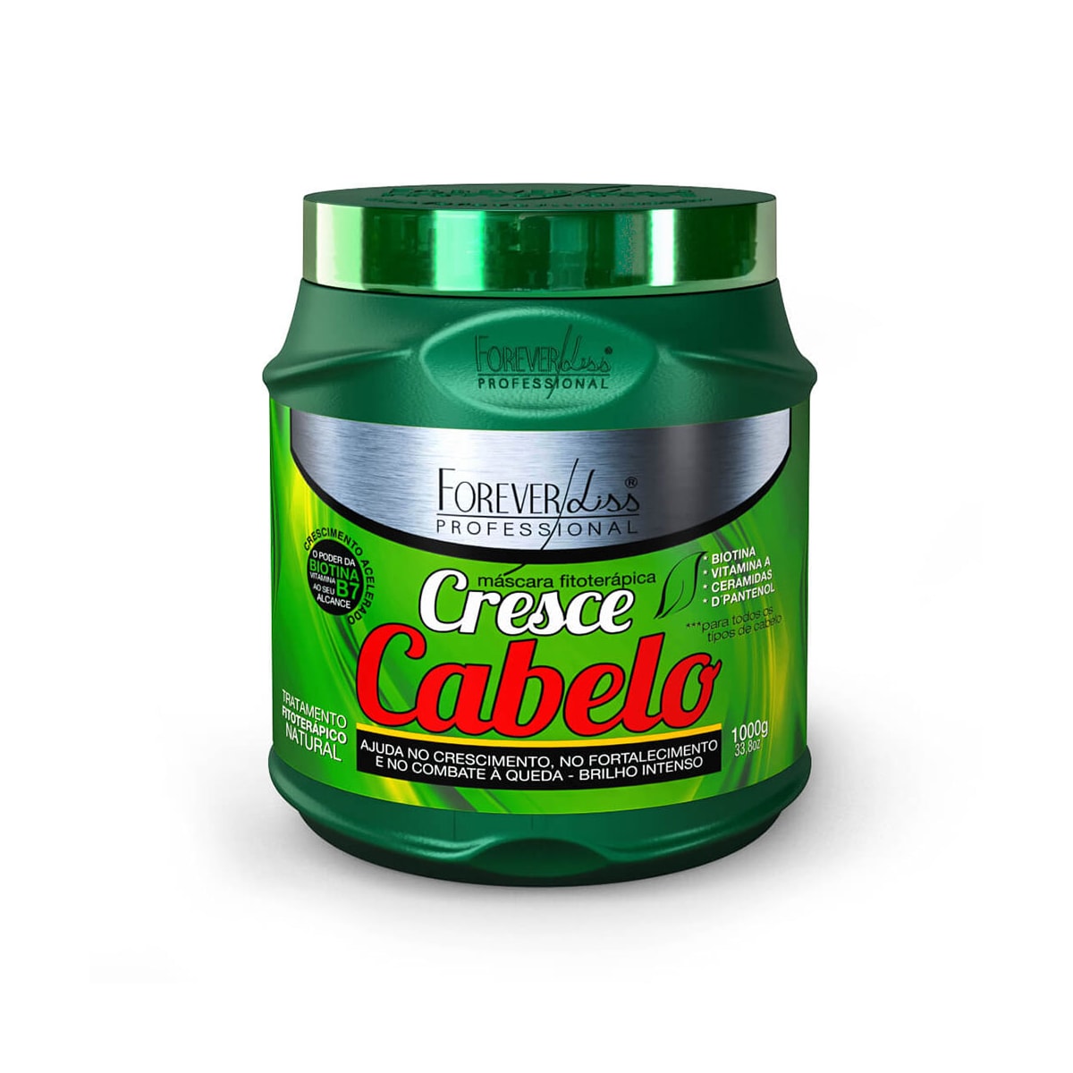 Forever Liss Cresce Cabelo Máscara 1kg Forever Liss Cresce Cabelo Máscara 1kg