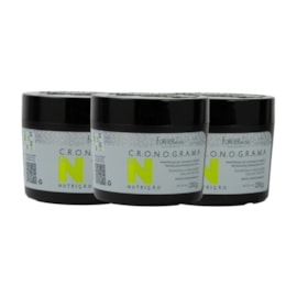 Forever Liss Cronograma Nutricao Kit 3 Máscara 230g