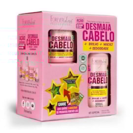 Forever Liss Desmaia Cabelo Kit Shampoo 300ml e Máscara 200g Forever Liss Desmaia Cabelo Kit Shampoo 300ml e Máscara 200g