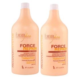 Forever Liss Force Repair Shampoo + Condicionador 1000ml