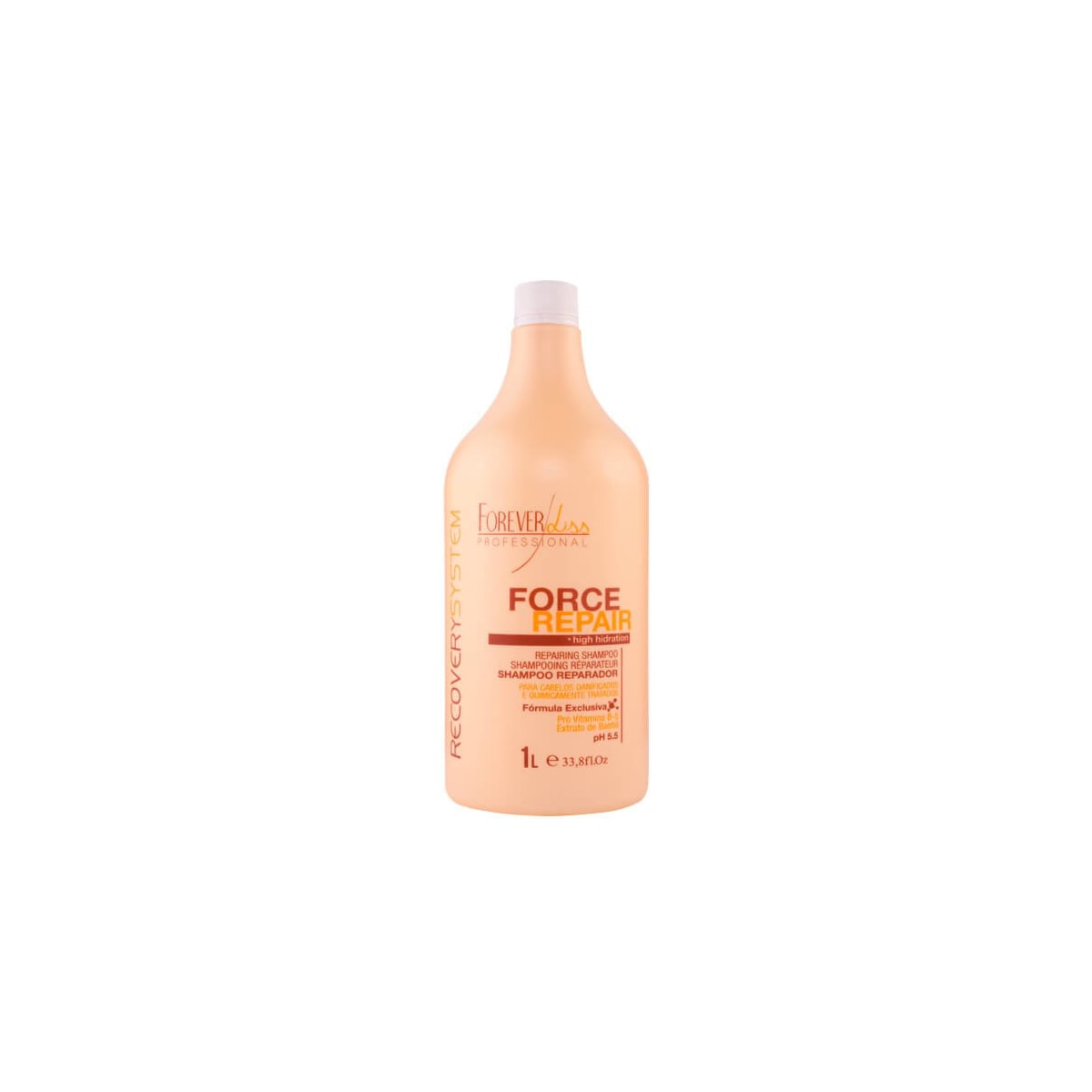 Forever Liss Force Repair Shampoo Reparador 1000ml Forever Liss Force Repair Shampoo Reparador 1000ml