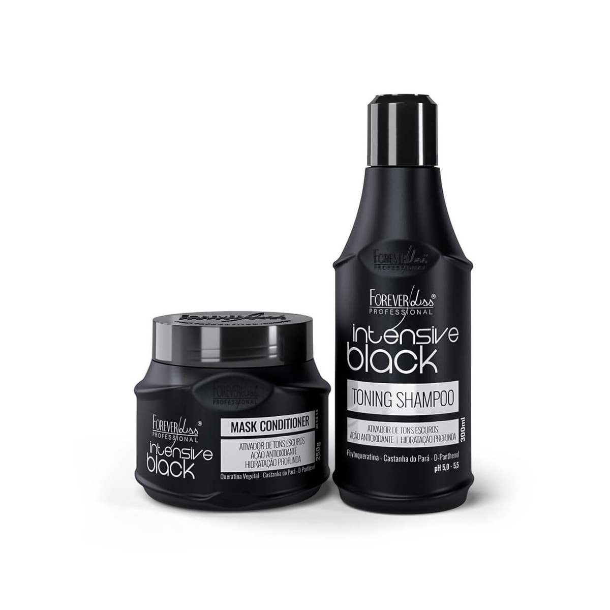 Forever Liss Intensive Black Kit Matizador de Cabelos Pretos