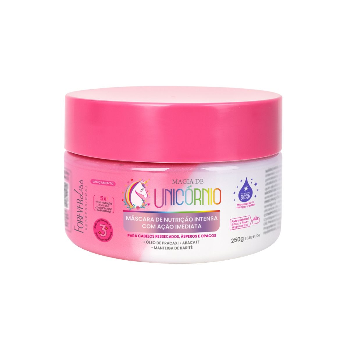 Forever Liss Magia de Unicórnio Nutrição Máscara 250g Forever Liss Magia de Unicórnio Nutrição Máscara 250g