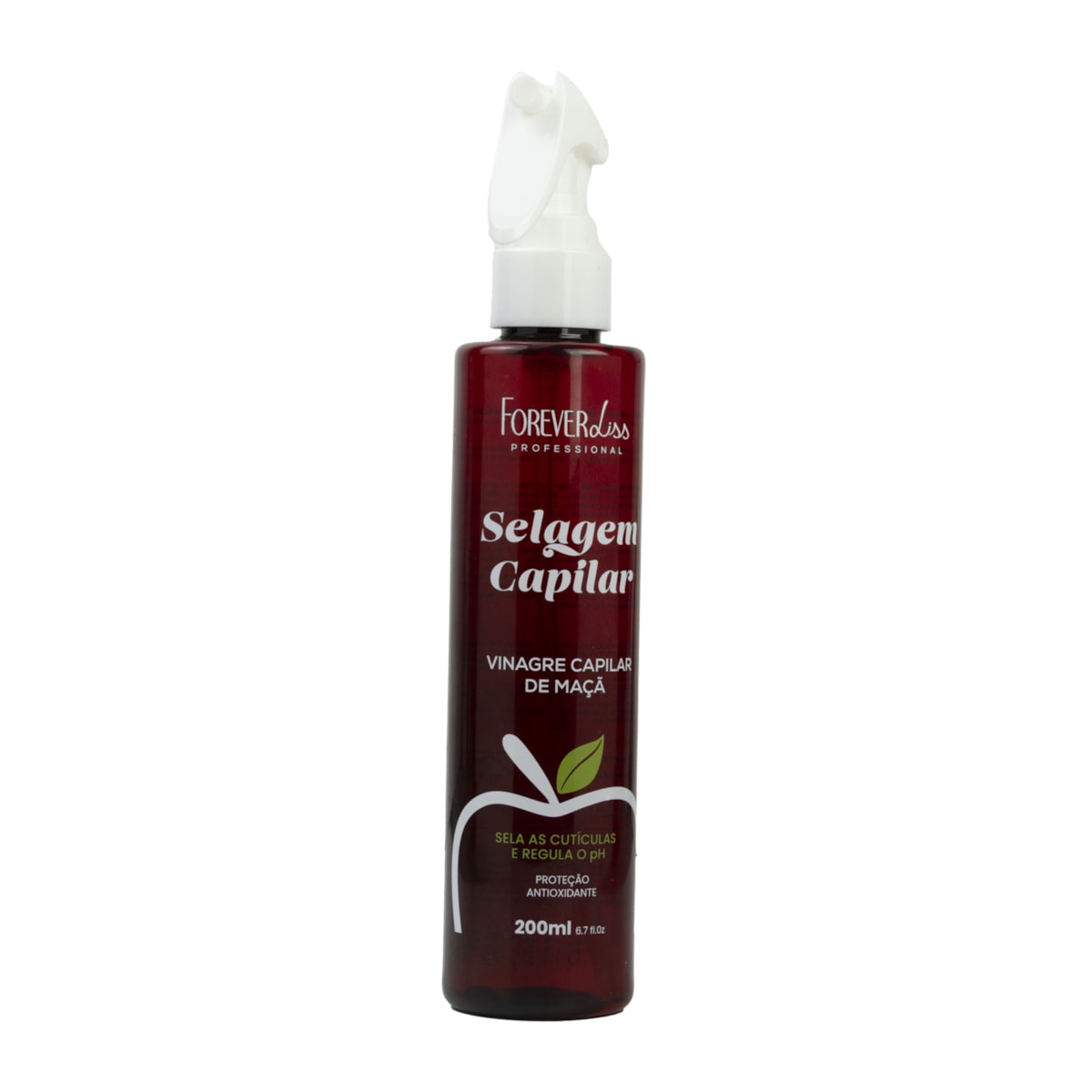 Forever Liss Professional Vinagre Maçã Selagem Capilar 200ml Forever Liss Professional Vinagre Maçã Selagem Capilar 200ml