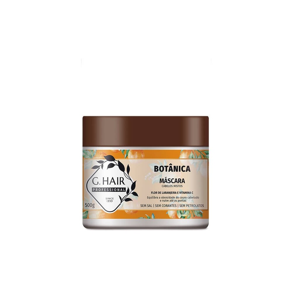 G.Hair Botânica Máscara Cabelos Mistos 500g