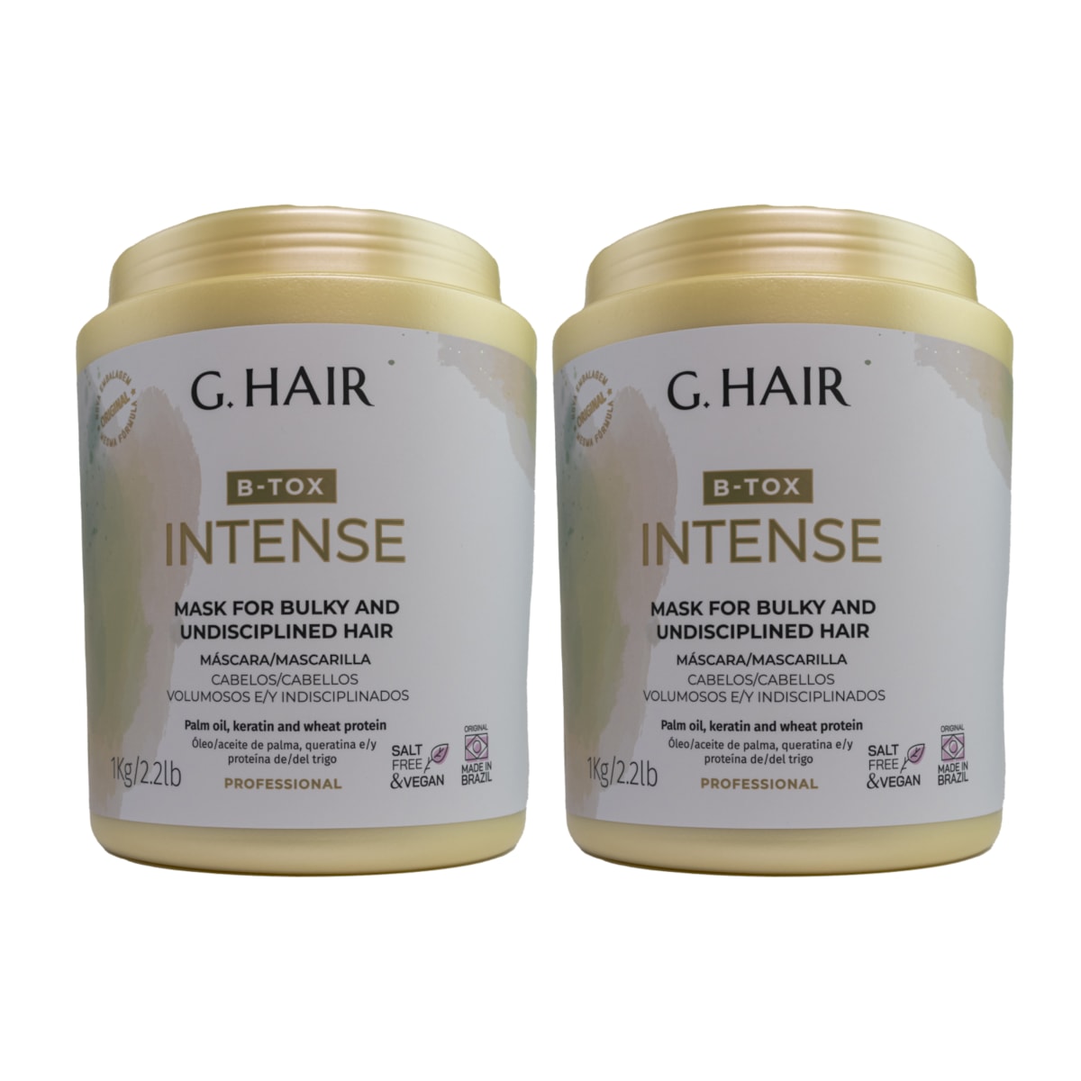 G.Hair BTX Intense Kit 2 Máscara 1kg G.Hair BTX Intense Kit 2 Máscara 1kg