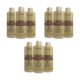 G.Hair Escova Progressiva Alemã 3 Kits (3 x 1 Litro)