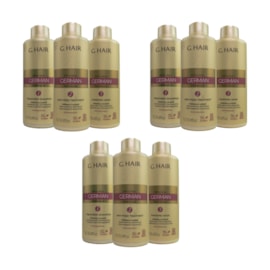 G.Hair Escova Progressiva Alemã 3 Kits (3 x 1 Litro) G.Hair Escova Progressiva Alemã 3 Kits (3 x 1 Litro)