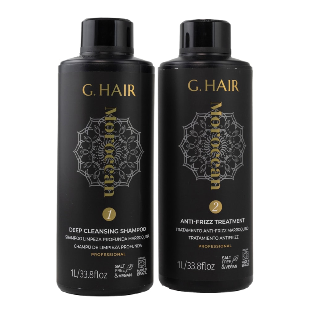 G.Hair Escova Progressiva Marroquina (2 x 300ml)