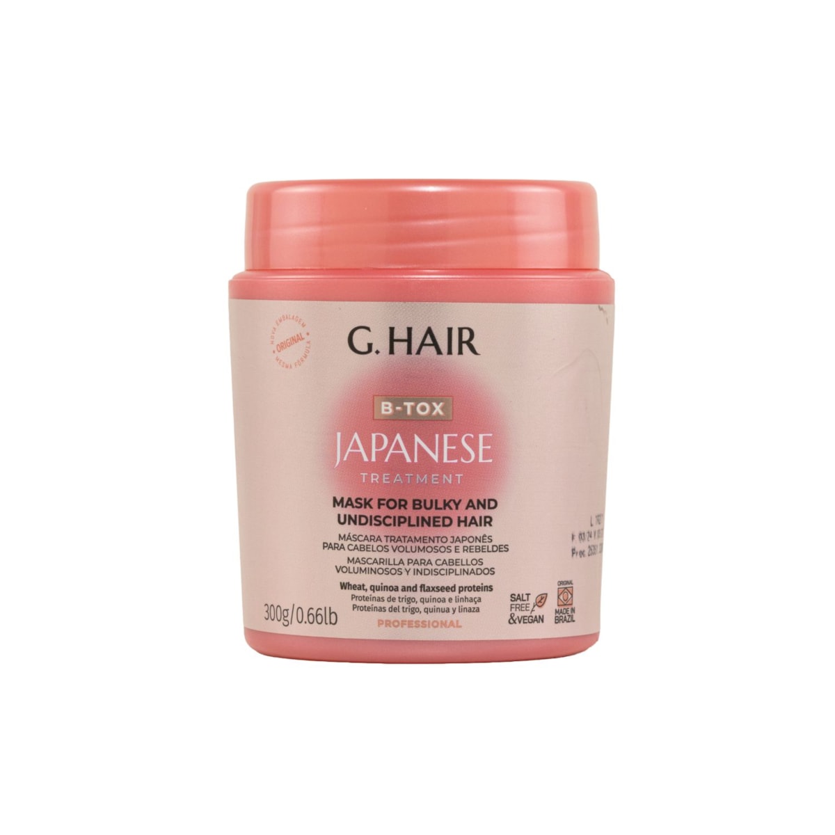 G.Hair Mascara B-Tox Japonês 300g G.Hair Mascara B-Tox Japonês 300g