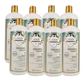 G.Hair Organic Therapy Kit 4 Tratamento Antivolume 1L