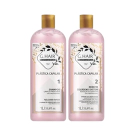 G.Hair Progressiva Plástica Capilar (2 x 1000ml) G.Hair Progressiva Plástica Capilar (2 x 1000ml)