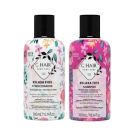 G.Hair Relaxa Fios Shampoo e Condicionador (2x300ml) G.Hair Relaxa Fios Shampoo e Condicionador (2x300ml)
