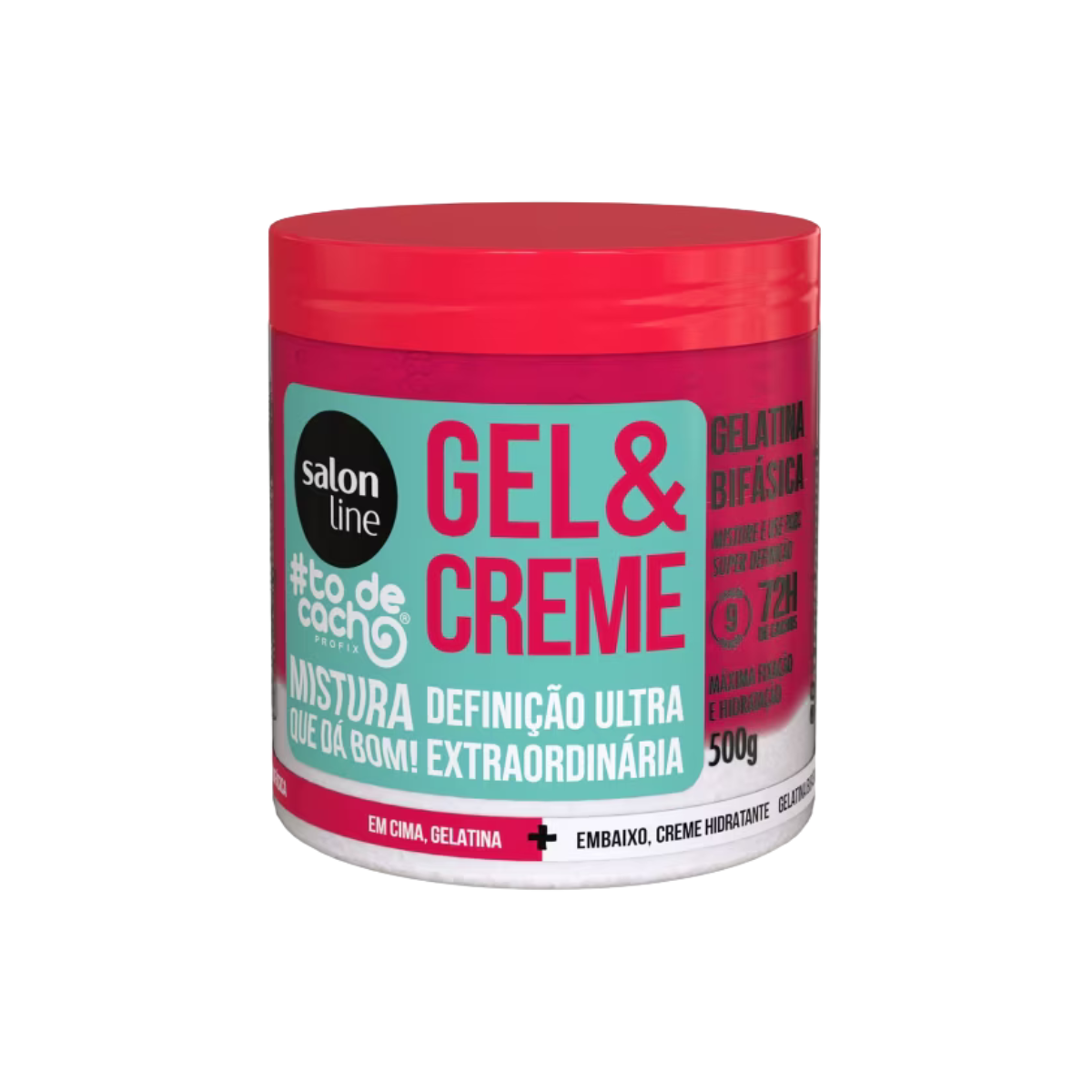 Gel Creme Salon Line To de Cacho Definicao Ultra Extraordinaria 500 g