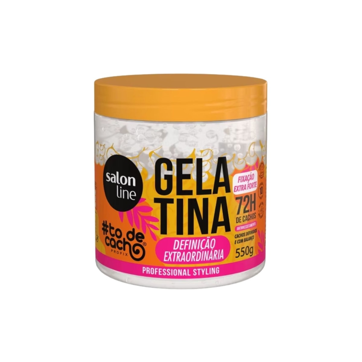 Gelatina Capilar Salon Line #TodeCacho Definição Extraordinária 550 g