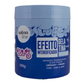 Gelatina Salon Line #todecacho Definição Antifrizz 550 g