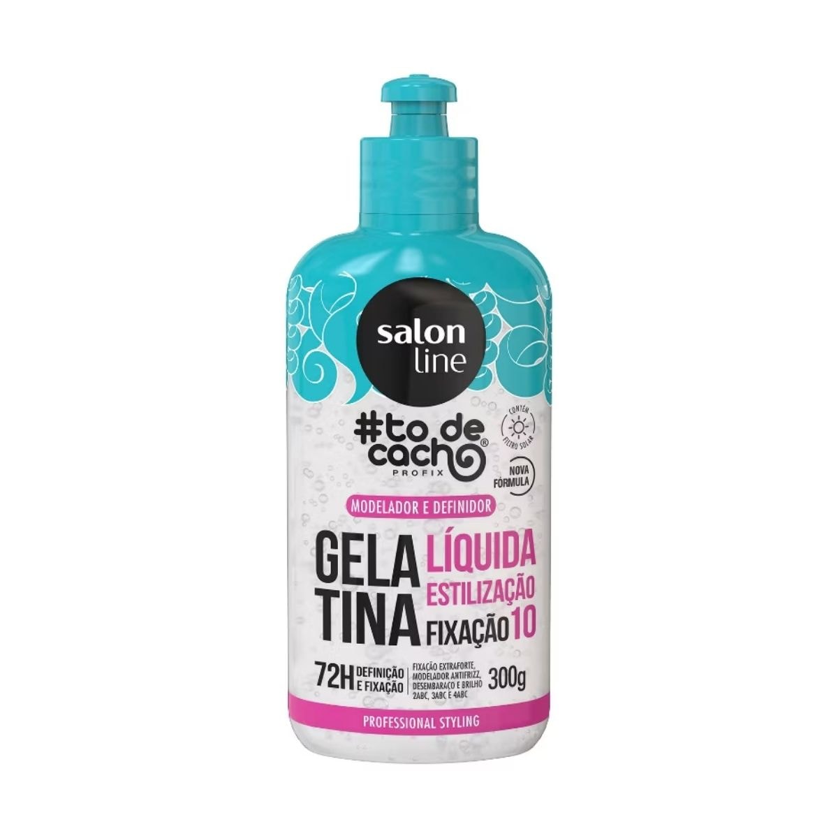 Gelatina Salon Line #todecacho Líquida Estilização 300 g Gelatina Salon Line #todecacho Líquida Estilização 300 g