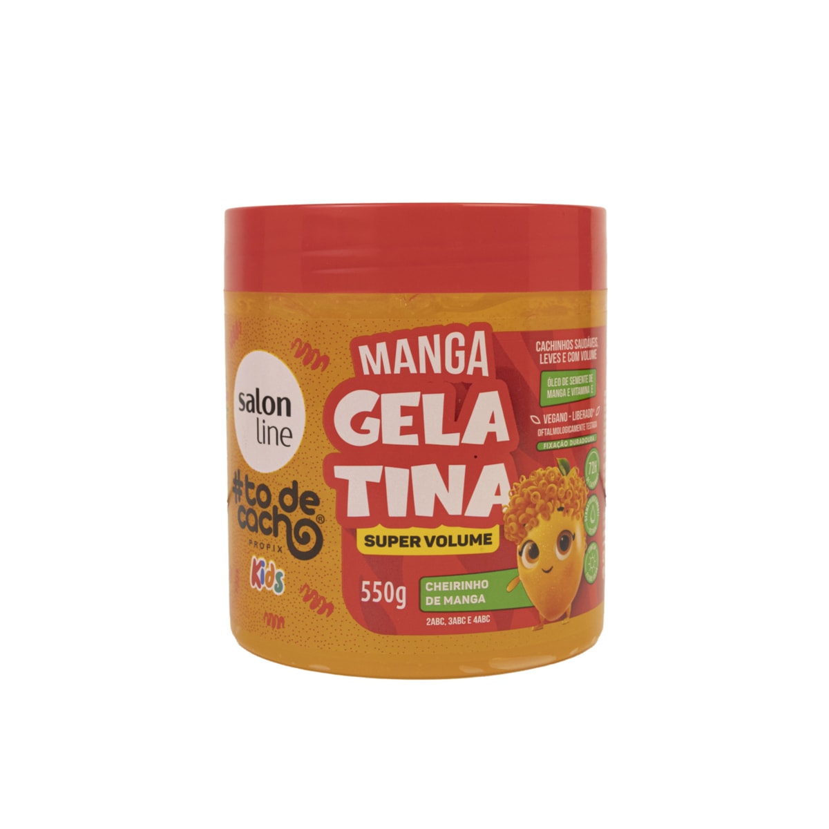 Gelatina Salon Line #todecacho Super Volume Manga 550 ml
