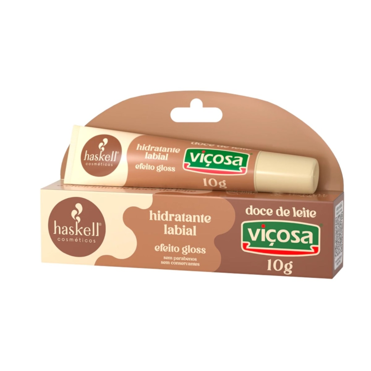 Hidratante Labial Haskell Viçosa Doce de Leite 10 g