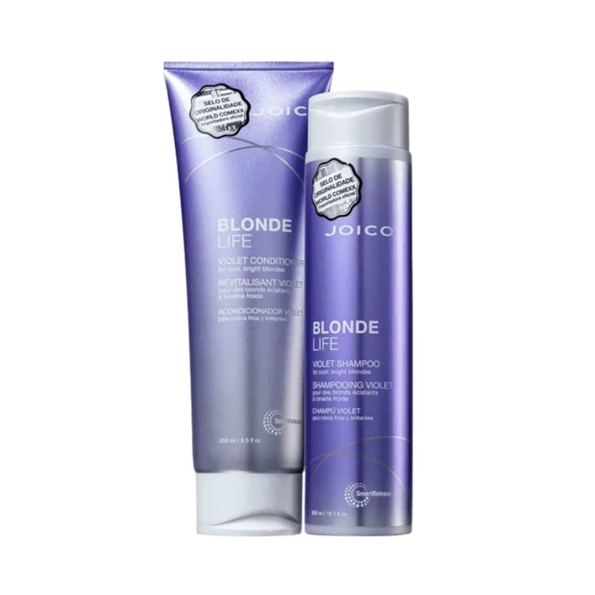 Joico Blonde Life Violet Smart Release Shampoo 300ml + Condicionador 250ml Joico Blonde Life Violet Smart Release Shampoo 300ml + Condicionador 250ml