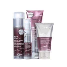 Joico Defy Damage Home Care Shampoo + Condicionador + Máscara e Leave-in Joico Defy Damage Home Care Shampoo + Condicionador + Máscara e Leave-in