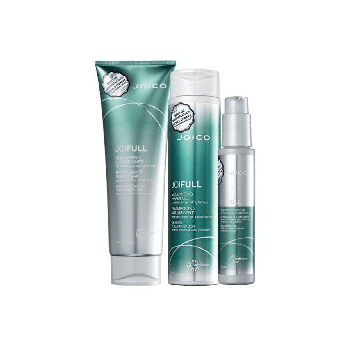Joico Joifull Volumizing Smart Release Shampoo + Condicionador + Leave-in Joico Joifull Volumizing Smart Release Shampoo + Condicionador + Leave-in