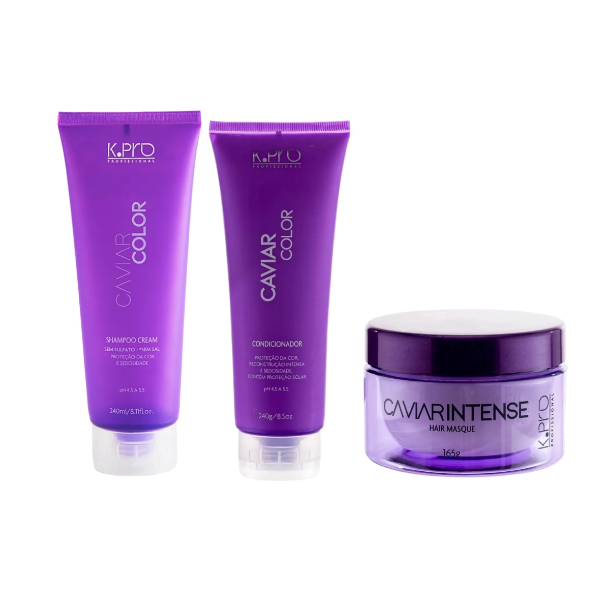 K.Pro Caviar Color Kit Home Care (3 Produtos) K.Pro Caviar Color Kit Home Care (3 Produtos)