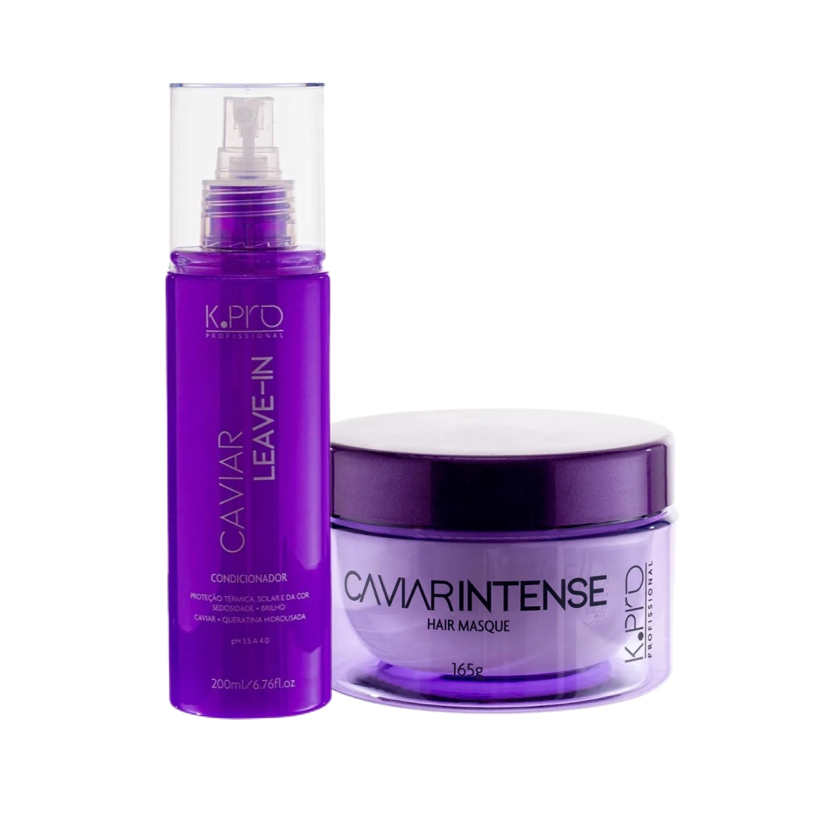 K.Pro Caviar Color Kit Máscara 165g + Leave-in 200ml K.Pro Caviar Color Kit Máscara 165g + Leave-in 200ml