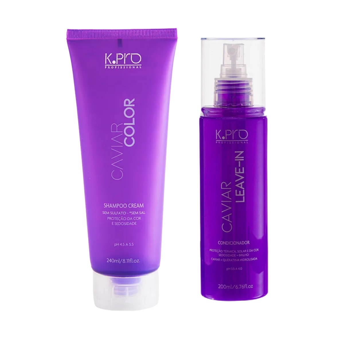 K.Pro Caviar Color Kit Shampoo 240ml + Leave-in 200ml K.Pro Caviar Color Kit Shampoo 240ml + Leave-in 200ml