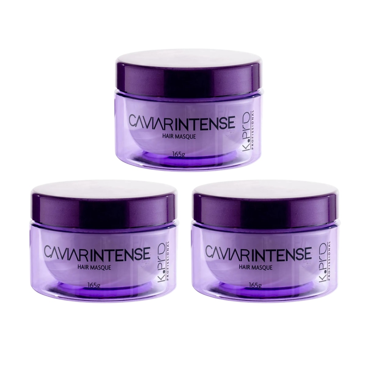 K.Pro Caviar Intense Kit 3 Máscaras 165g K.Pro Caviar Intense Kit 3 Máscaras 165g