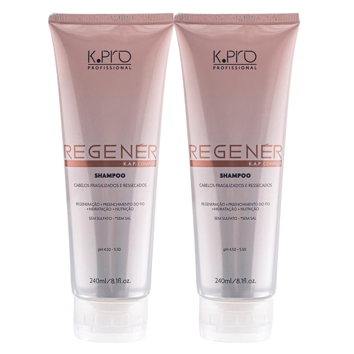 K.Pro Regenér Kit 2 Shampoos 240ml K.Pro Regenér Kit 2 Shampoos 240ml