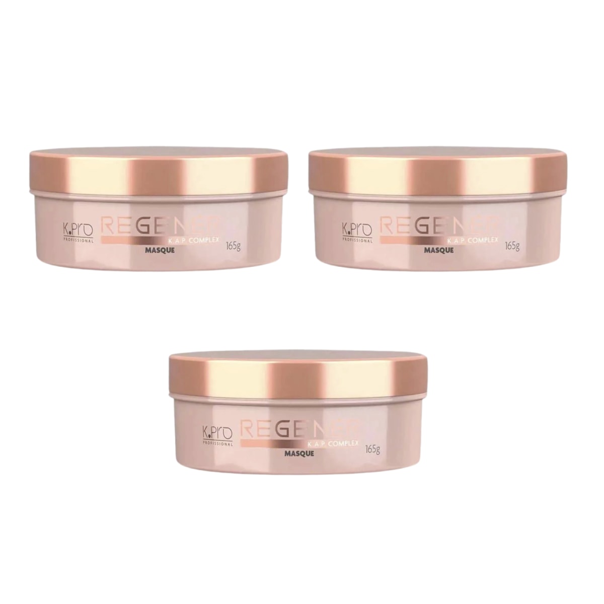 K.Pro Regenér Kit 3 Máscaras Capilares 165g K.Pro Regenér Kit 3 Máscaras Capilares 165g