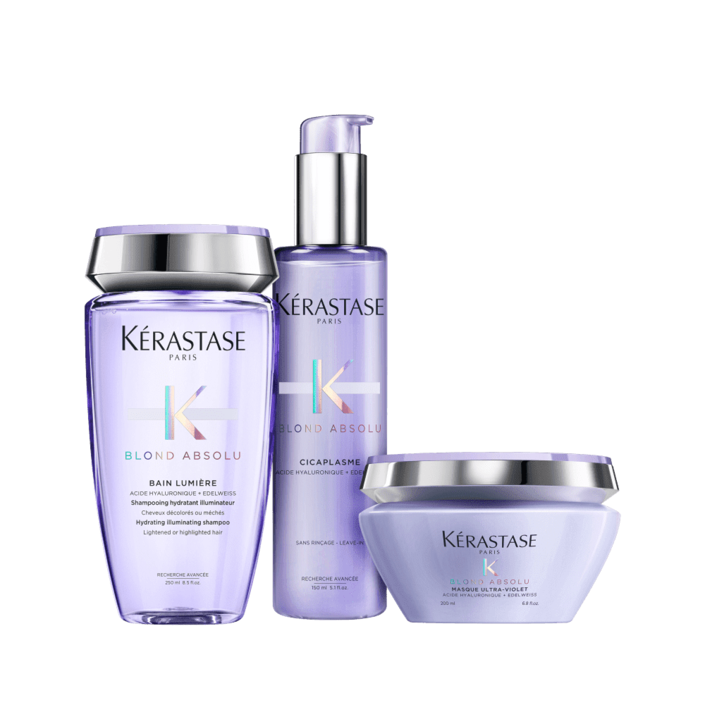 Kérastase Blond Absolu Loiro Californiano Kit (Shampoo + Máscara + Leave-in)