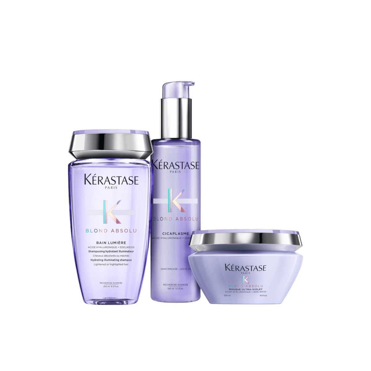 Kérastase Blond Absolu Loiro Californiano Kit (Shampoo + Máscara + Leave-in) Kérastase Blond Absolu Loiro Californiano Kit (Shampoo + Máscara + Leave-in)