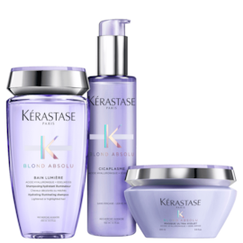 Kérastase Blond Absolu Loiro Californiano Kit (Shampoo + Máscara + Leave-in)