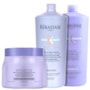 Kérastase Blond Absolu Ultra Violet Tratamento Kit Trio Profissional Kérastase Blond Absolu Ultra Violet Tratamento Kit Trio Profissional
