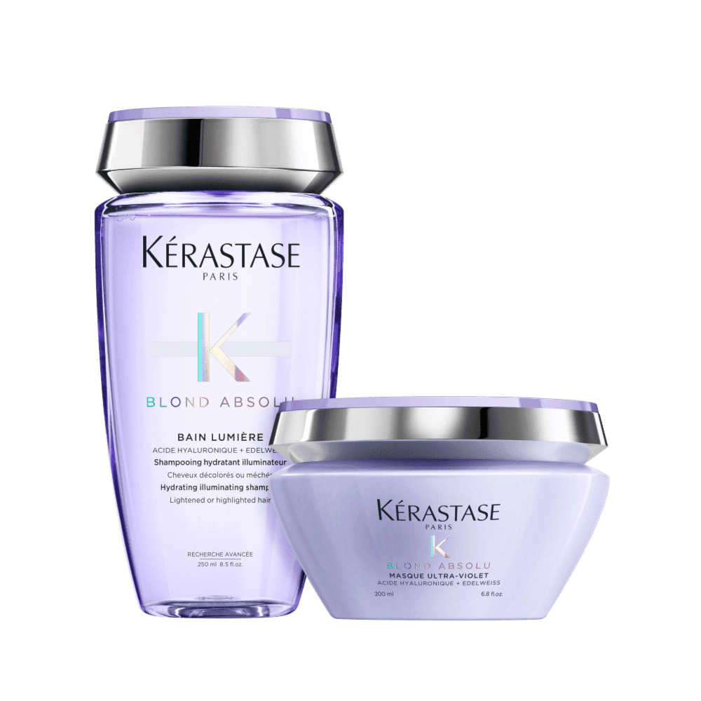 Kérastase Blond Absolu Violet Lumiére Kit (Shampoo + Máscara)